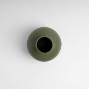 Large Strøm Vase - Deep Green - Image 2