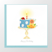 Whimsical Birthday Cake