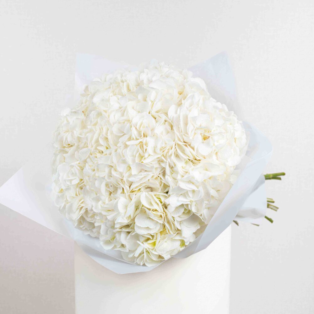 White Hydrangea Bunch - Image 2